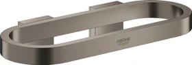 Grohe Selection Handtuchring anthrazit hard graphite gebürstet