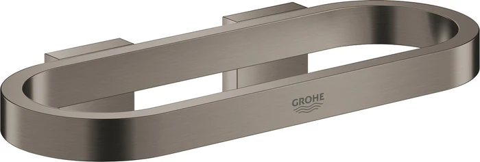 Grohe Selection Handtuchring anthrazit hard graphite gebürstet