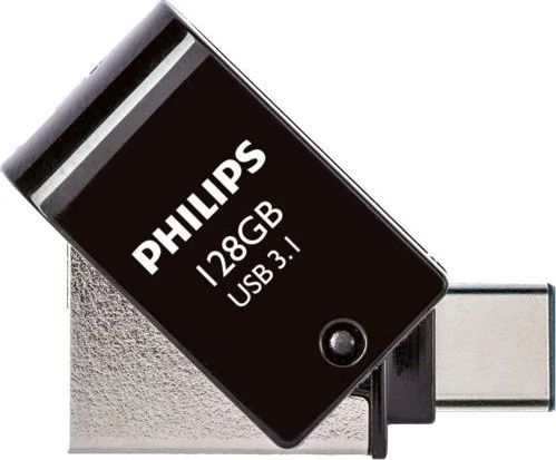 Philips USB-Flashlaufwerk mit Zweifach-Stecker, USB-A 3.0 / USB-C 3.0