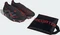adidas Predator Elite Laceless SG core black/grey four/lucid red Vorschaubild