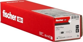 fischer FAZ II Plus 24/60 gvz Bolzenanker, M24, 5 Stück