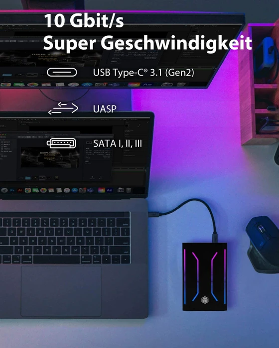 RaidSonic Icy Box IB-G226L-C31, USB-C 3.1