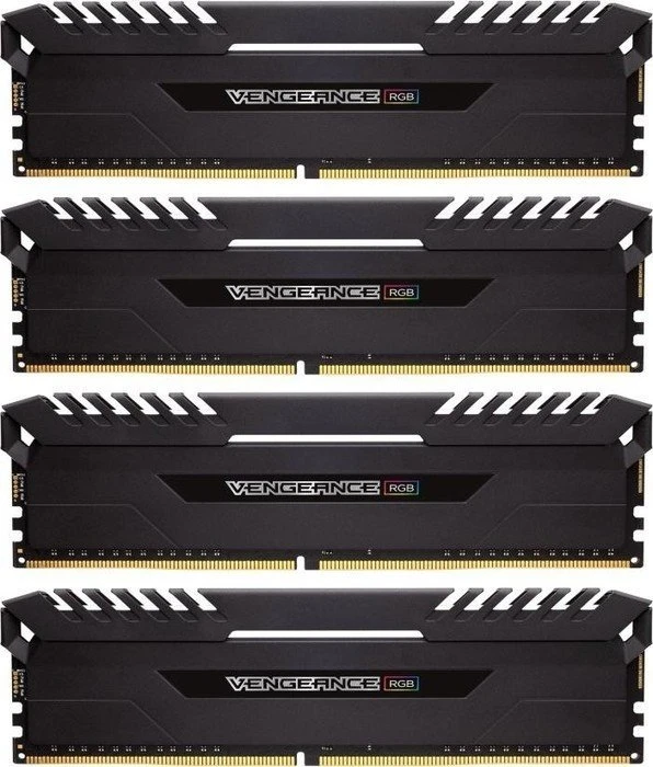 Corsair Vengeance RGB schwarz UDIMM 32GB Kit, DDR4-3333, CL16-18-18-36