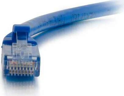 C2G Patchkabel, Cat6, U/UTP, RJ-45/RJ-45, 1m, blau