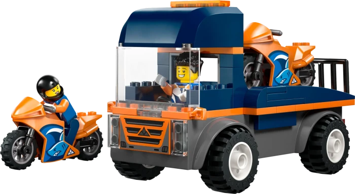 LEGO City - Motorradtransporter