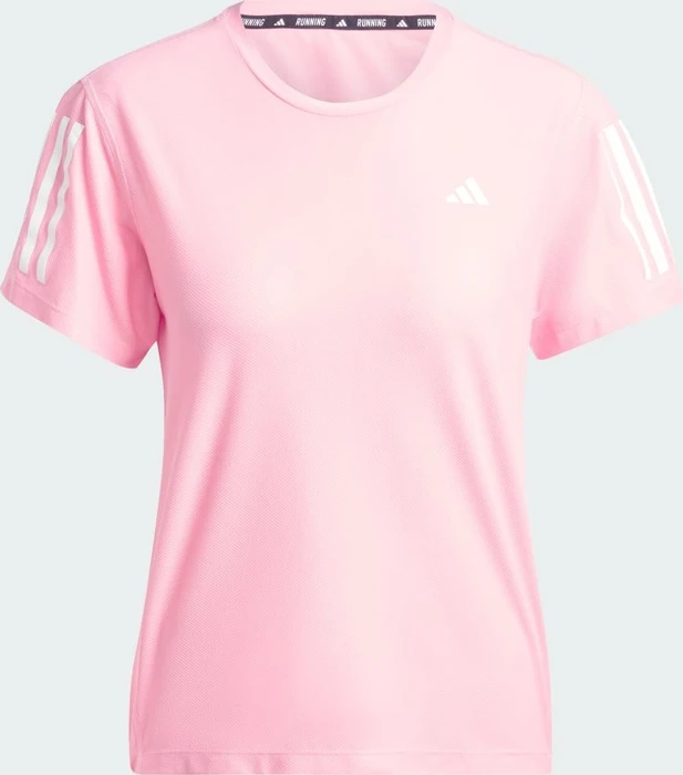 adidas Own The Run Laufshirt kurzarm semi pink spark (Damen)