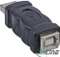 InLine USB 2.0 Adapter, Stecker A auf Buchse B Vorschaubild