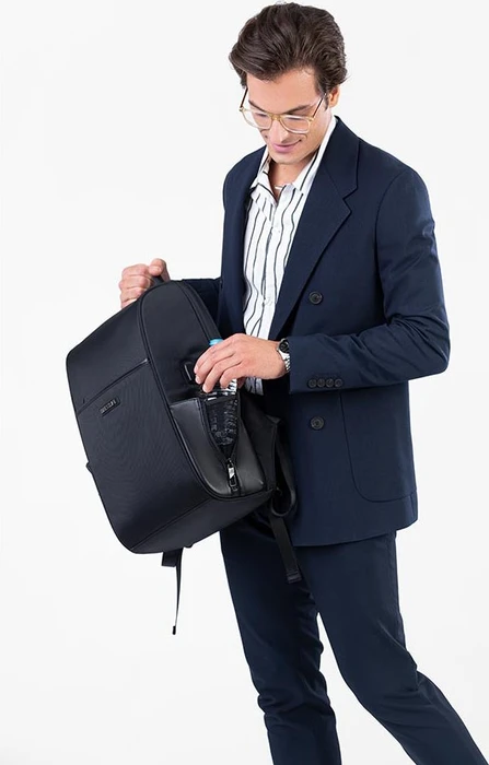 Bestlife Calpe 2.0 Travelsafe 15.6" Laptop-Rucksack, schwarz