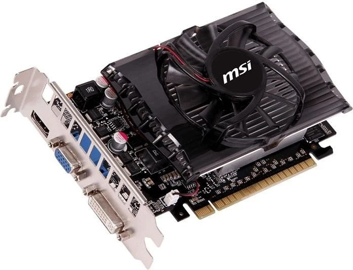 MSI GeForce GT 730, N730-2GD3V1, 2GB DDR3, VGA, DVI, HDMI