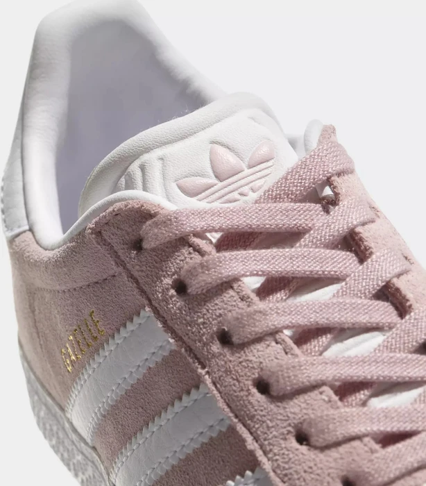 adidas Gazelle icey pink/cloud white/gold metallic (Junior)