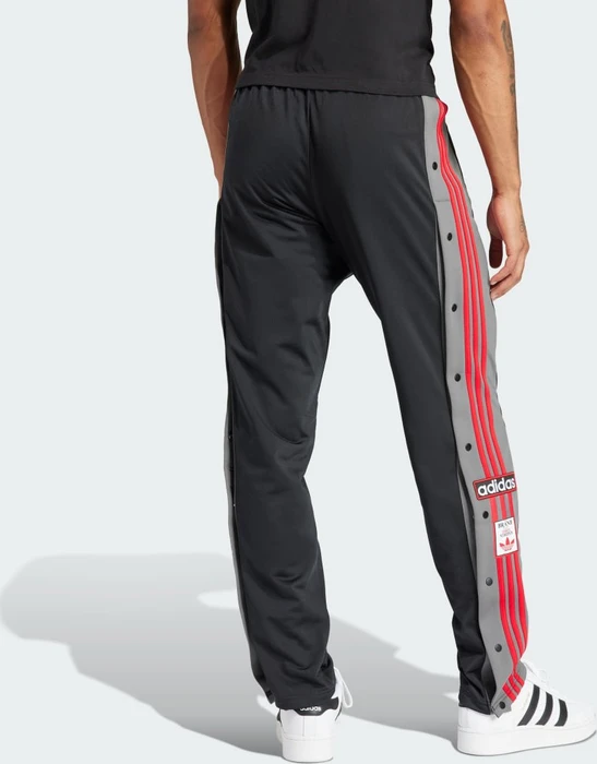 adidas Adicolor Classics Adibreak Trainingshose lang black/better scarlet/grey four (Herren)