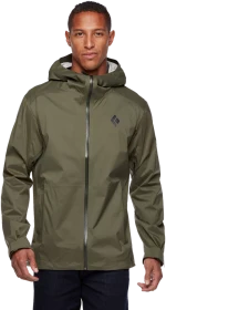 Black Diamond StormLine Stretch Rain Shell Funktionsjacke tundra (Herren)