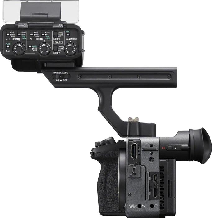 Sony ILME-FX2 mit XLR-Griffeinheit