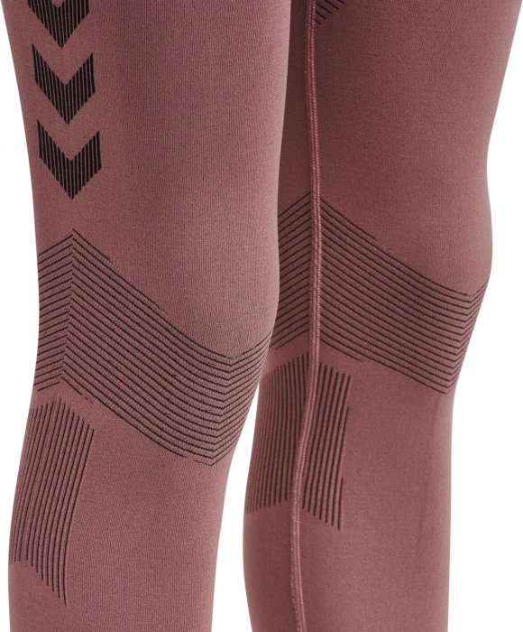 hummel Seamless Training Tight Hose lang dusty rose (Damen)