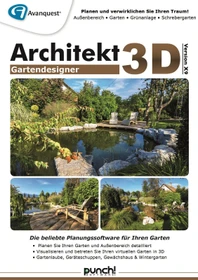 Punch! Software Architekt 3D X9 Gartendesigner, ESD (deutsch) (PC)
