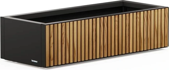 Herstera XIC Pflanzkasten 100x40cm schwarz/holz