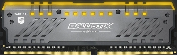 Crucial Ballistix Tactical Tracer RGB UDIMM 16GB Kit, DDR4-3000, CL16-18-18, 1R