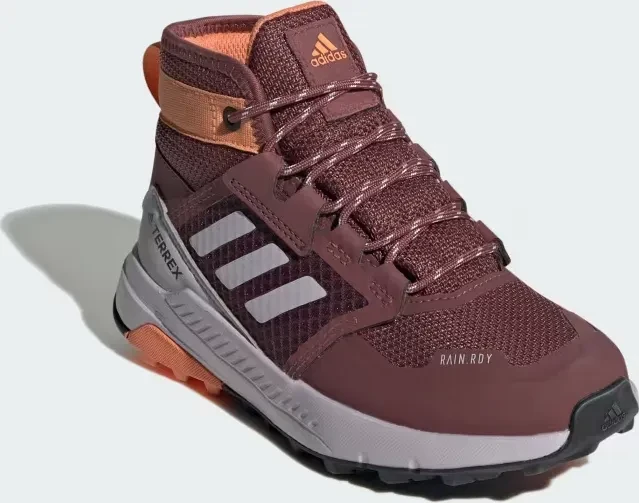 adidas Terrex Trailmaker Mid Rain.RDY burgundy/silver dawn/amber tint (Junior)
