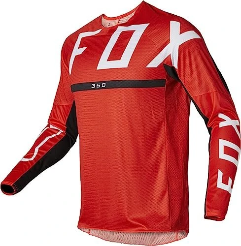 Fox Racing 360 Merz Trikot langarm flo red (Herren)