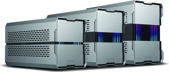 Phanteks Evolv Shift XT, silber, Mini-ITX