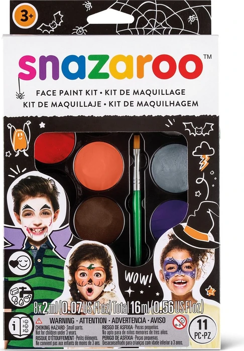 Snazaroo Halloween Face Paint Kit Schminkset