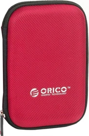 Orico 2.5" HDD Protection Bag, Tasche für externe Festplatte, 2.5", rot