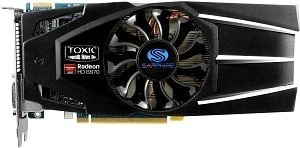 Sapphire Toxic Radeon HD 6870, 1GB GDDR5, 2x DVI, HDMI, 2x mDP, full retail