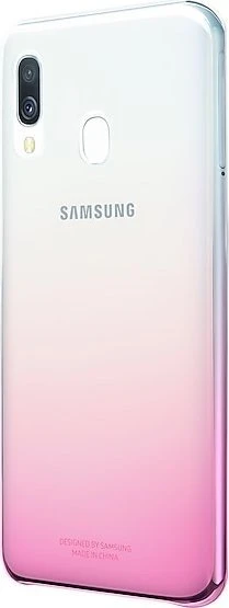 Samsung Gradation Cover für Galaxy A40 pink