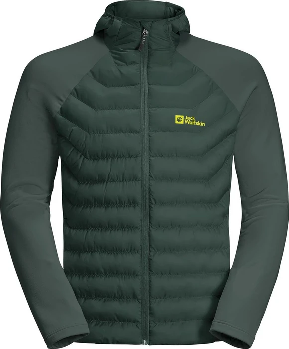 Jack Wolfskin Routeburn Pro Hybrid Funktionsjacke black olive (Herren)