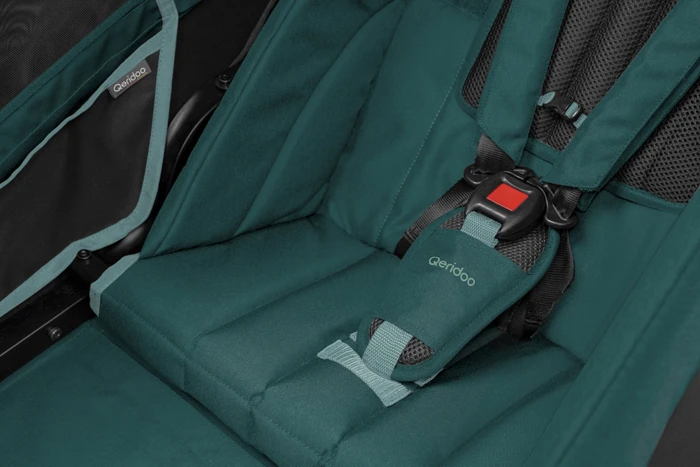 Qeridoo Kidgoo 1 Fahrradanhänger pacific blue (Modell 2026)
