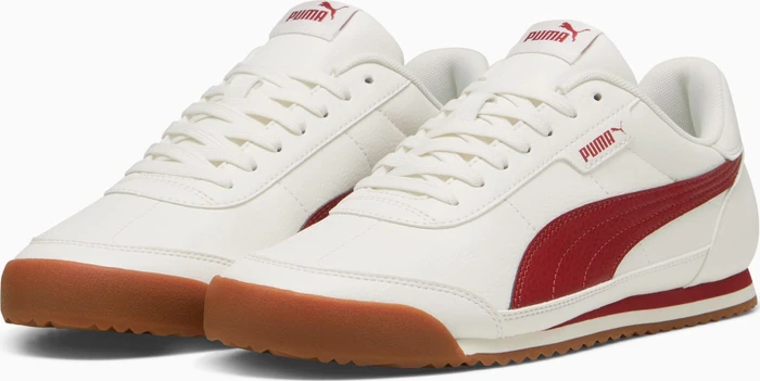 Puma Turino II warm white/intense red/gum (Damen)