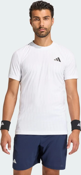 adidas Tennis Climacool+ Airchill Freelift Funktionsshirt kurzarm weiß (Herren)