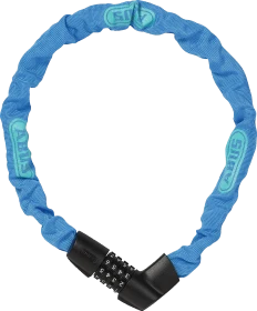 ABUS Tresor 1385/75 Kettenschloss, Zahlenkombination neon blue