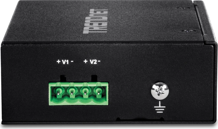 TRENDnet TI Hardened Industrial Railmount Switch, 5x RJ-45