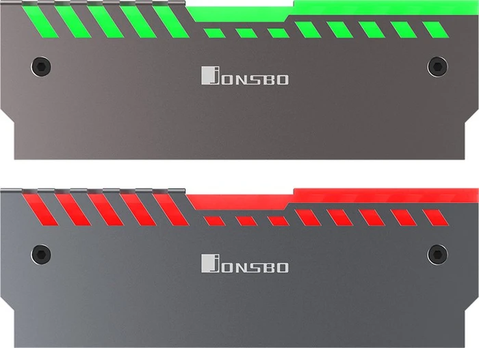 Jonsbo NC-2 RGB silber, RAM-Kühler, 2er-Pack