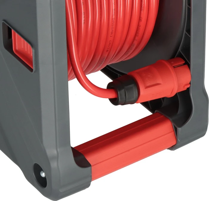 Brennenstuhl Professional Baustellen-Kabeltrommel KA 5210 5, Schuko auf 5x Schuko, 50m, IP44, H07BQ-F 3G2,5