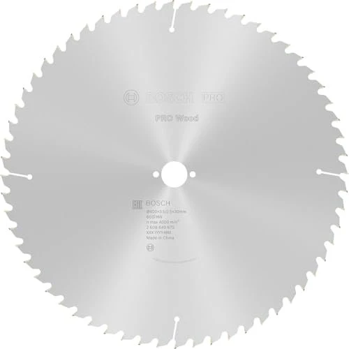 Bosch Professional Optiline Wood Kreissägeblatt 60Z, 400x3.5x30mm, 1 Stück