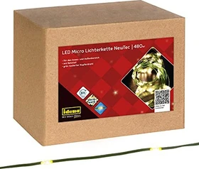 Idena Lichterkette LED 480x warmweiß
