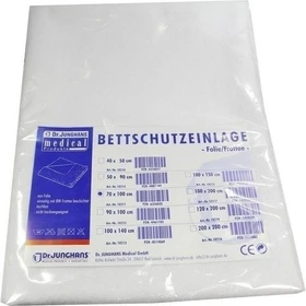Dr. Junghans Medical Folie/Frottee Bettschutzeinlage, 70x100cm, 1 Stück
