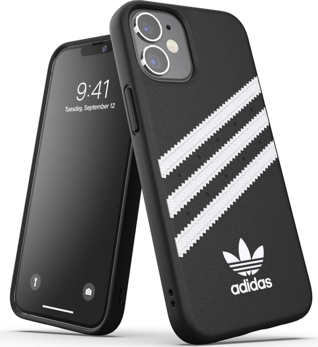 adidas Moulded Case Samba für Apple iPhone 12 Mini schwarz/weiß