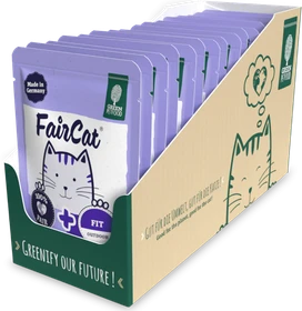Green Petfood FairCat Fit, Huhn und Lachs, 2.72kg (32x 85g)