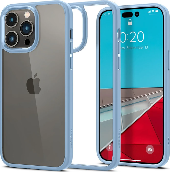 Spigen Ultra Hybrid für Apple iPhone 14 Pro Max Max Sierra Blue
