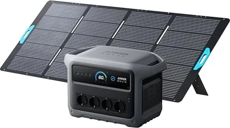 Anker Solix C1000 Gen2 Solargenerator + 1x Solarpanel 400W, 1024Wh