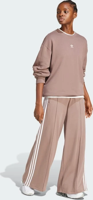 adidas Essentials Oversized French Terry Sweatshirt trace brown (Damen)