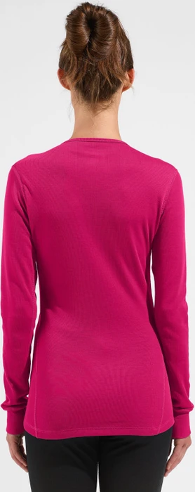 Odlo Active Warm Eco Funktionsshirt langarm beetroot purple (Damen)