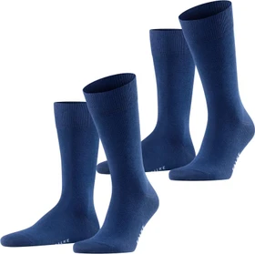 Falke Happy Socken royal blue, 2 Paare (Herren)