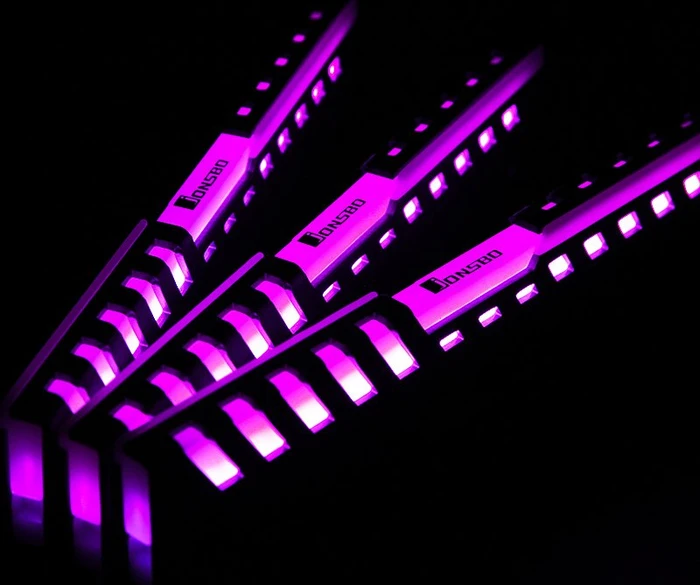 Jonsbo NC-2 RGB silber, RAM-Kühler, 2er-Pack