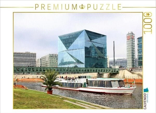 Calvendo Cube Berlin am Hauptbahnhof der deutschen Hauptstadt