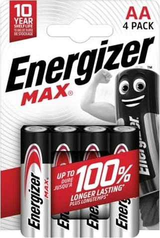 Energizer Max Mignon AA, 4er-Pack