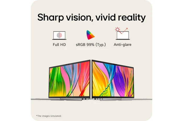 LG gram 15 (2025), schwarz, Ryzen AI 7 350, 32GB RAM, 1TB SSD, DE